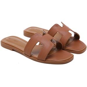 New In Box! Brown Sandals - Size 7